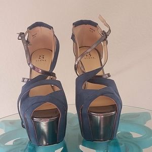 Beautiful blue heels